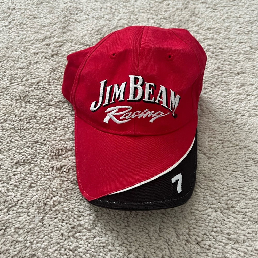 Jim Beam Racing Red Cap